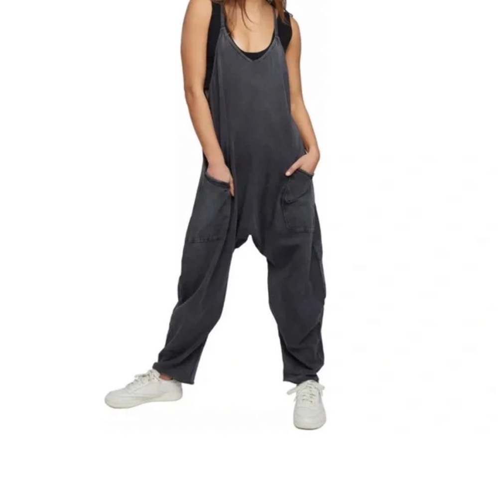 FP Movement by Free People Black Jumpsuit